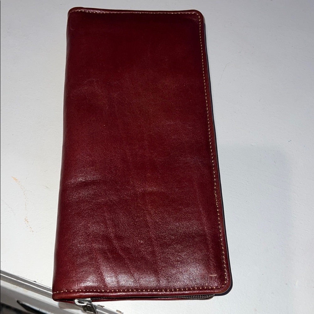 Vintage Leather Wallet Elegant sleek Design